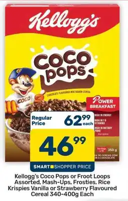 Pick n Pay Hypermarket Kellogg's Coco Pops or Froot Loops offer