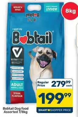 Pick n Pay Hypermarket Bobtail Dog Food Assorted 7/8kg offer