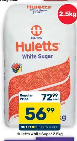 Pick n Pay Hypermarket Huletts White Sugar 2.5kg offer