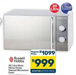 Pick n Pay Hypermarket Russell Hobbs Microwave Oven offer