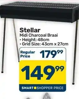 Pick n Pay Hypermarket Stellar Midi Charcoal Braai offer