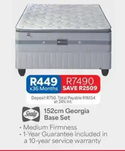 OK Furniture Sealy 152cm Georgia Base Set offer