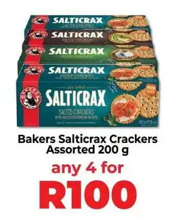 Food Lover's Market Bakers Salticrax Crackers Assorted 200 g offer