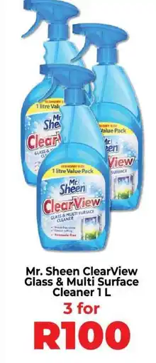 Food Lover's Market Mr. Sheen ClearView Glass & Multi Surface Cleaner 1 L offer