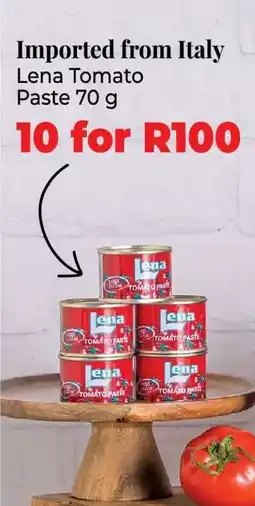 Food Lover's Market Lena Tomato Paste 70 g offer
