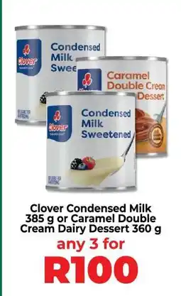 Food Lover's Market Clover Condensed Milk or Caramel Double Cream Dairy Dessert offer