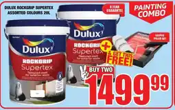 Boxer Dulux Rockgrip Supertex Assorted Colours 20L offer