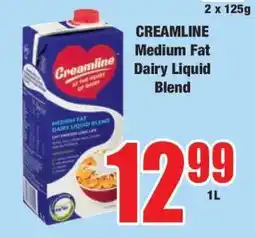 Boxer CREAMLINE Medium Fat Dairy Liquid Blend offer