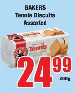 Boxer BAKERS Tennis Biscuits Assorted offer