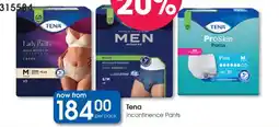 Clicks Tena Incontinence Pants offer