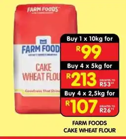 Shoprite FARM FOODS CAKE WHEAT FLOUR offer