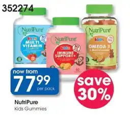 Clicks NutriPure Kids Gummies offer