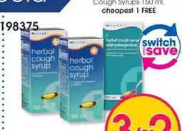 Clicks herbal cough syrup offer
