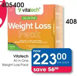 Clicks Vitatech All in One Weight Loss Pack offer