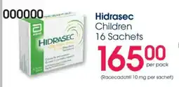 Clicks Hidrasec Children offer