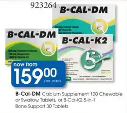 Clicks B-Cal-DM Calcium Supplement offer