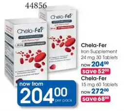 Clicks Chela-Fer Iron Supplement offer