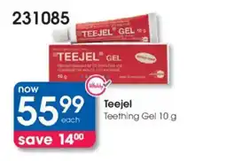 Clicks Teejel Teething Gel offer