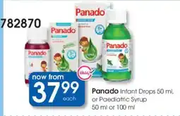 Clicks Panado Infant Drops offer