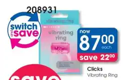 Clicks Clicks Vibrating Ring offer