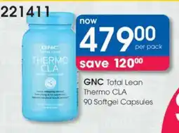 Clicks GNC Total Lean Thermo CLA offer