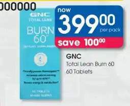 Clicks GNC Total Lean Burn 60 offer