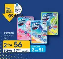 Clicks Domestos Rimblock offer