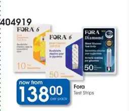 Clicks Fora Test Strips offer