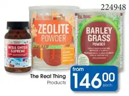 Clicks The Real Thing Products offer