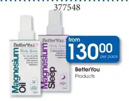 Clicks BetterYou Magnesium Oil Body Spray offer
