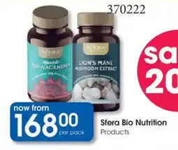 Clicks Sfera Bio Nutrition Products offer