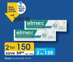 Clicks Elmex Toothpaste offer