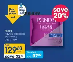 Clicks Pond's Flawless Radiance Moisturising Day Cream offer