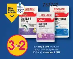 Clicks Vital Omega 3 1000 mg offer