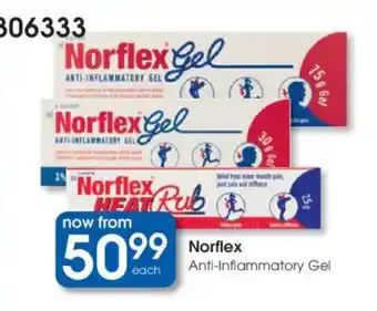 Clicks Norflex Anti-Inflammatory Gel offer