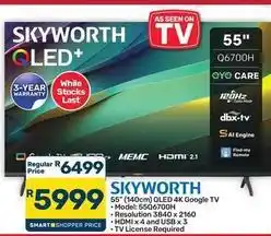 Pick n Pay Hypermarket Skyworth - qled+ 4k google tv offer