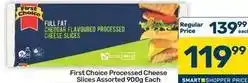Pick n Pay Hypermarket First choice - processed cheese slices offer