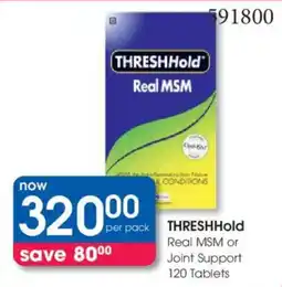 Clicks THRESHHold Real MSM offer