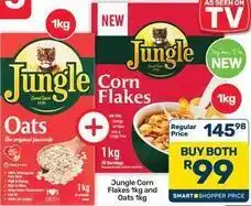 Pick n Pay Hypermarket Jungle oats - corn flakes and oats offer