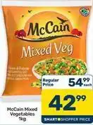 Pick n Pay Hypermarket Mccain - mixed veg offer