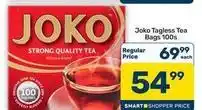 Pick n Pay Hypermarket Joko - tagless tea bags 100s offer