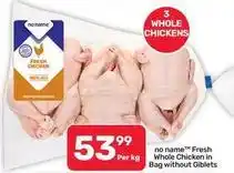 Pick n Pay Hypermarket Fresh whole chicken in bag without giblets offer