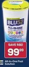 Pick n Pay All-in-one pool solution offer