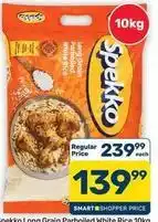 Pick n Pay Hypermarket Spekko - long grain parboiled white rice offer