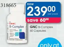 Clicks GNC B-Complex offer