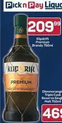 Pick n Pay Klipdrift - premium brandy offer