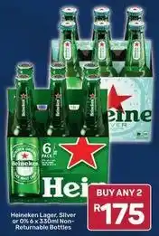 Pick n Pay Heineken - silver lager offer