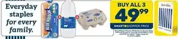 Pick n Pay Blue ribbon - white bread, milk and eggs offer