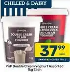 Pick n Pay Double cream yoghurt offer