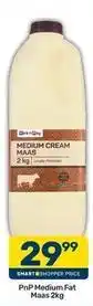 Pick n Pay Medium cream maas offer
